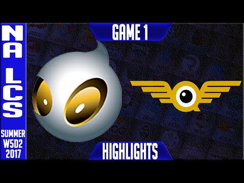 DIG vs FLY Highlights Game 1 | NA LCS Week 5 Summer 2017 | Dignitas vs FlyQuest G1