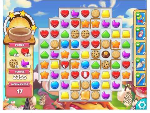 Cookie Jam - LEVEL 633  --   3 STARS ( No booster ) GAMES