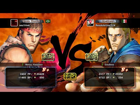 [AE2012] sou1river (Ryu) vs. ResoluteUser524 (Abel) [Ranked Match]