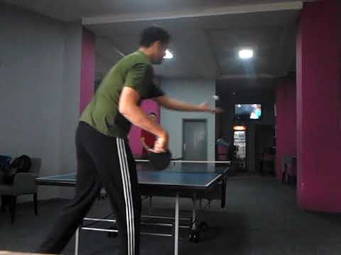 Tall table tennis player, may 12 2019