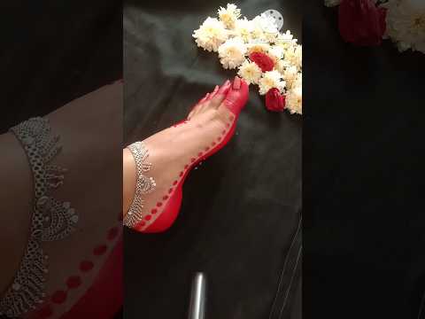 Easy Bridal feet alta design #alta #shorts #viralvideo #trending #youtubeshorts