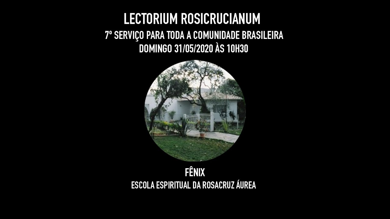 Serviço Templário On-Line para toda a Comunidade - 31/05/2020 - 10h30