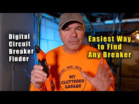 Klein Digital Circuit Breaker Finder - Easy way to find a breaker in your electrical panel. MCG #92