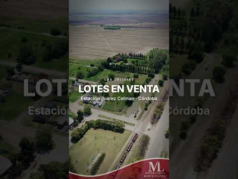 5 lotes en venta en Estación Juárez Celman, Córdoba 🏡 Con escritura y financiación