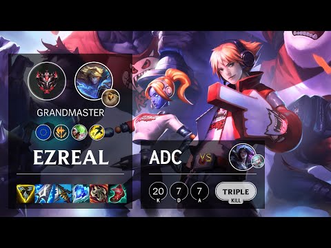 Ezreal ADC vs Kai'Sa - EUW Grandmaster Patch 11.18