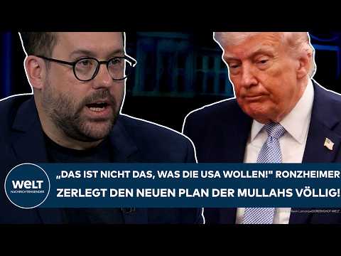 Video Thumbnail: IRAN: "Trump will sicher nicht als Verlierer bezeichnet werden" Ronzheimer zerlegt neuen Plan völlig