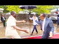 Africans React to Kenya's President & Ethiopia's PM Bromance in Pouring Rains
