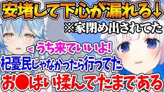 家から閉め出されて絶望してる時にホロメンの優しさに支えられたことを話すかなたん【ホロライブ/切り抜き/VTuber/ 天音かなた / 雪花ラミィ / 白銀ノエル / 尾丸ポルカ / AZKi 】