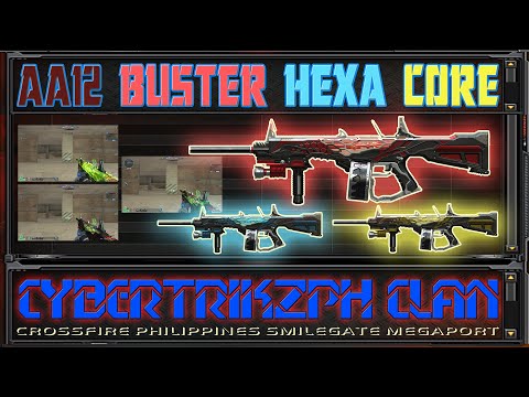 CrossFire PH (Level 7) Max Upgrade "AA-12 Buster - Hexa Core Fire" + Weapon Showcase