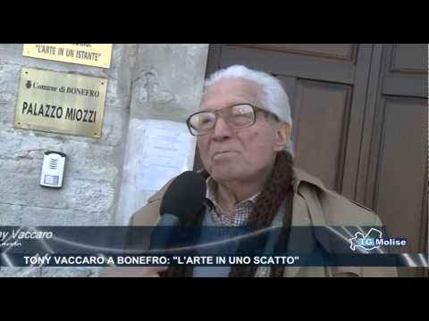Tony Vaccaro a Bonefro, 'l'arte in uno scatto'