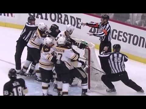 Chara punching Crosby in real time (what actually happened) 6/1/13