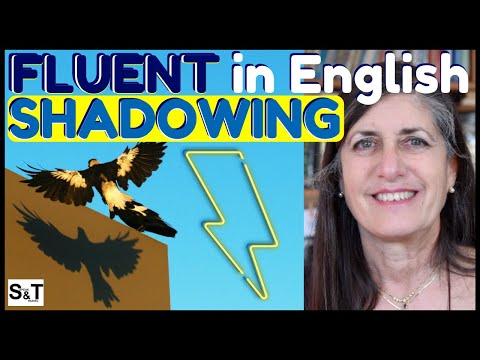 How to SPEAK in ENGLISH SHADOWING?