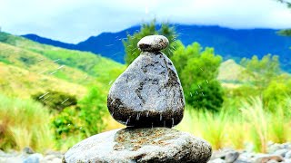 Relaxing Stone Balancing