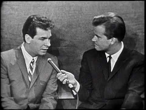 American Bandstand 1964- Interview Freddy Cannon
