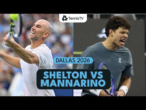 Shelton vs Mannarino; One Of The BEST MATCHES Of The Season So Far 🔥 | Dallas 2026 Highlights