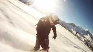 preview picture of video 'GoPro HD - le Sauze Super_Sauze - Snowboard/Ski Freeride'