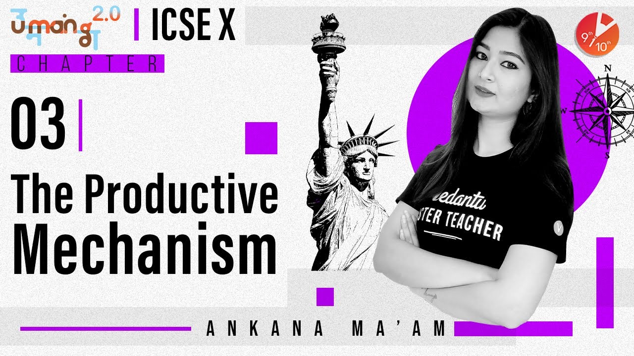 The Productive Mechanism L3 | ICSE Class 10 Economics Chapter 1 | SST Umang | Vedantu Class 9 and 10