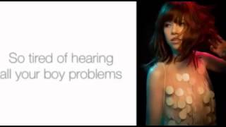 Boy Problems - Carly Rae Jepsen [LYRICS]