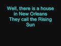 The Animals - House Of The Rising Sun (LYRICS ...
