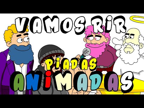 VAMOS RIR - PIADAS ANIMADAS (CASAL, PORTUGUÊS, VELHOS,  BRIGUENTOS E MUITO MAIS )