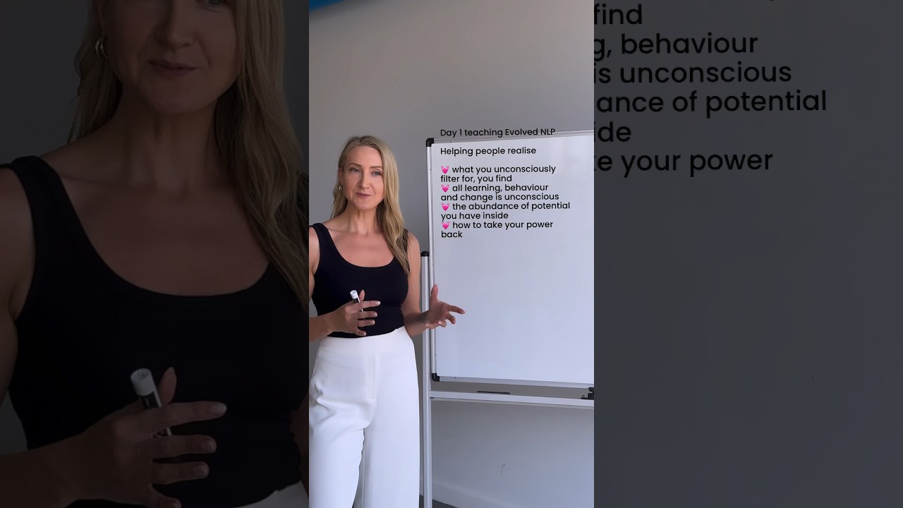 Today we started teaching our first Evolved NLP Practitioner training for 2024! #nlptraining