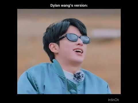 The der der der on the screen made everyone crack up😂 || #dylanwang [song: roof on fire]
