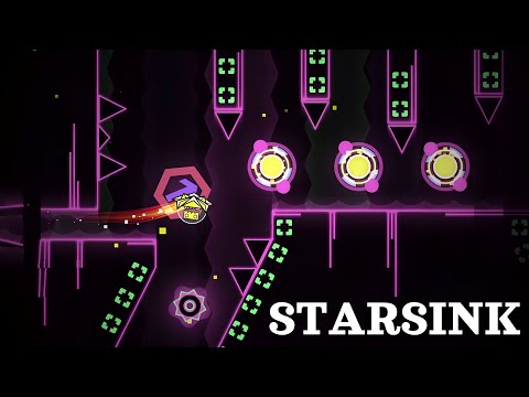 "STARSINK" by SPARKTWO 100% Daily Level (Geometry Dash 2.2)