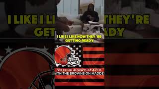 Shedeur Sanders Always Picked the Browns on Madden?! 🔥🏈