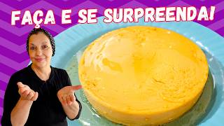 NÃO É À TOA QUE ESTE PUDIM DIET ESTÁ FAZENDO O MAIOR SUCESSO NA INTERNET  - SEM LEITE CONDENSADO