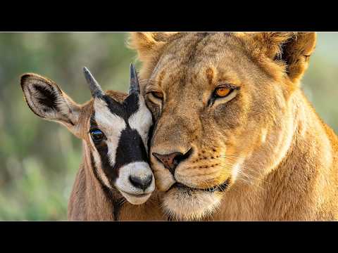 The TRUE STORY of Kamunyak: The LIONESS Who Adopted 6 Baby Antelopes
