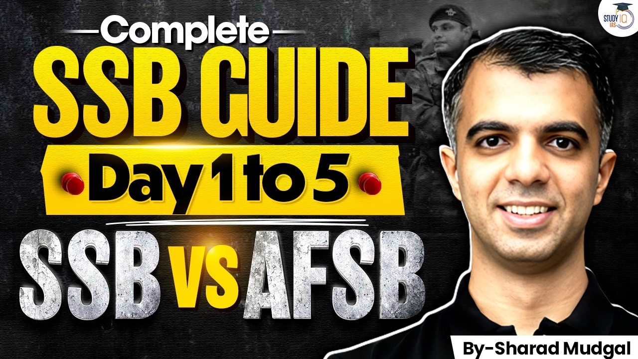 Complete SSB Procedure | SSB v/s AFSB | Changes Updated | StudyIQ IAS