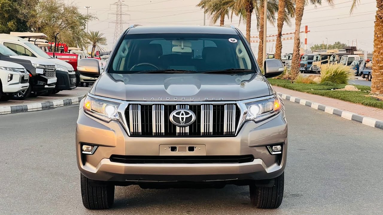 Toyota Prado 2017 Shape 2021 2.8L AT 4WD Push Start Diesel [RHD] Leather Electric Seats Premium Condition video