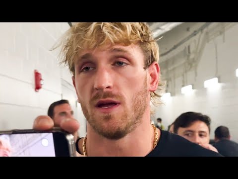“F’K THAT!” — Logan Paul REACTS to Anthony Joshua KNOCKING OUT His Brother Jake Paul
