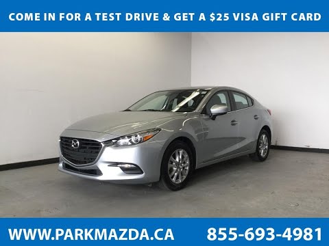 SILVER 2017 Mazda Mazda3 GS Sedan GS Review Sherwood Park Alberta - Park Mazda