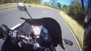 Sunshine, an interesting road, dangers everywhere and a ZX14R. Loved it