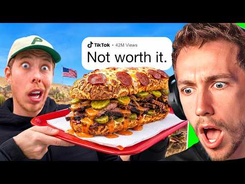 Miniminter Reacts To Testing Viral Food In America!