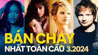 Top 50 Bài Hát Bán Chạy Nhất Toàn Cầu Trên Nền Tảng Kỹ Thuật Số (3.2024) | Top Digital Single