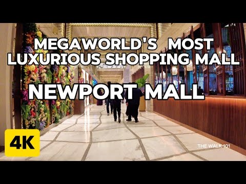 Let's explore what is inside this luxurious mall in Pasay City, Philippines | Newport Mall Tour