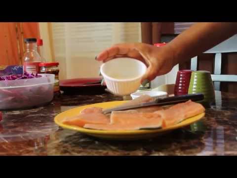 Cheesecake Factory's Fire Cracker Salmon Rolls