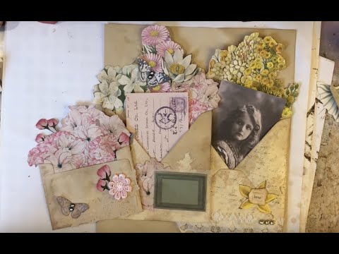 Favourite Projects Revisited - Bursting Bloom Envelopes - Envelope Pocket Tutorial