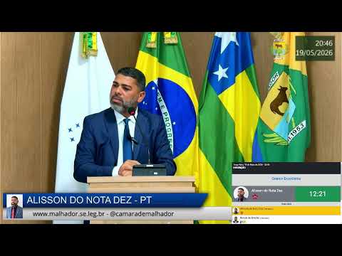 21º SESSÃO ORDINÁRIA DE 2026