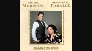 Freddie Mercury and Montserrat Caballe - The Golden Boy - Barcelona - LYRICS (1988) HQ