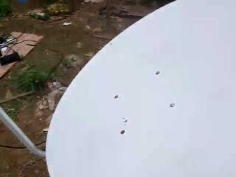 Menggabung satelit Palapa Cband & Chinasat11 Ninmedia Kuband menggunakan dish Telkomvision (telvis)