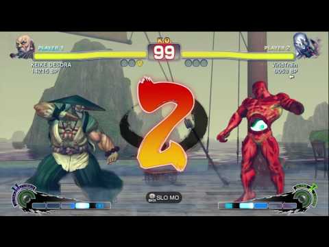 KEIKE DESORA [Gouken] vs ViridTrain [Seth] SSF4 Japanese Online Ranked Matches - TRUE-HD