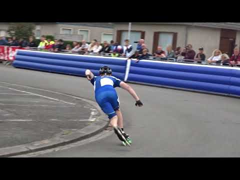 200m TT Qualification JUNIOR MEN   Jani Virtanen (European Championships Inline Skating 2018)