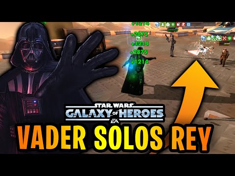 Darth Vader SOLOS Rey in Grand Arena - The Peak of Darth Vader's Power in Galaxy of Heroes