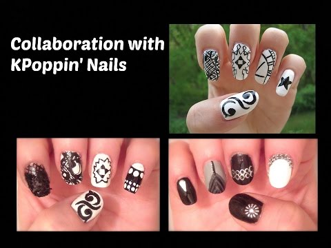 Kpop: Infinite - Last Romeo nail art (collaboration with KPoppin' Nails)