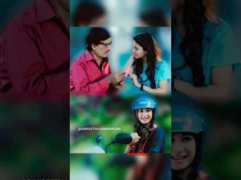 😍appa I love you appa!!💞 kannada chowka movie song # shorts!!