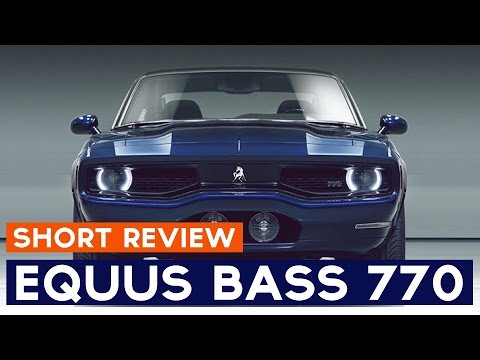Thumbnail for Equus Bass 770 Short Review presentation: basic info about Equus Bass 770 by Iveco, Chevrolet, Ford Mustang, Car, Muscle car