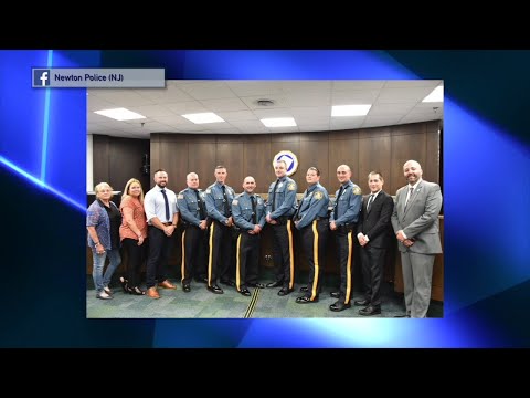 NJ Newton Township Police Department Swears In New Police Officers